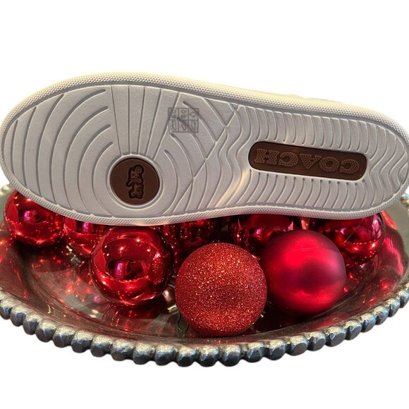 Disney X Coach Clip Low Top Sneaker In Signature Jacquard With Mickey Mouse - Picture 3 of 4